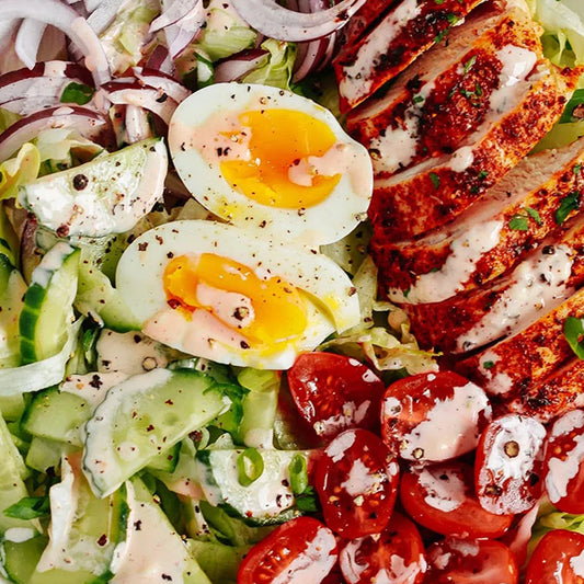Chicken Salad with a Choice of Sauce